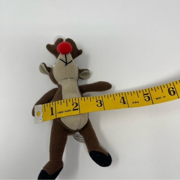 Rudolph the Red-Nosed Reindeer Plush Ornament - Picture 7 of 7